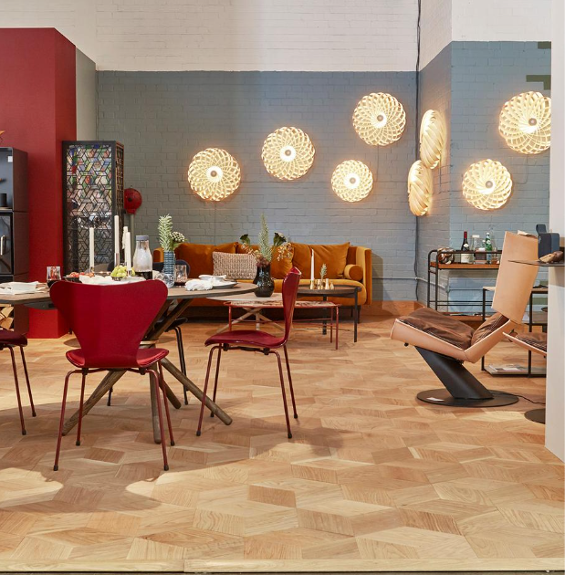 Hexparquet 20.5mm Oak UNTREATED (0.95sqm)