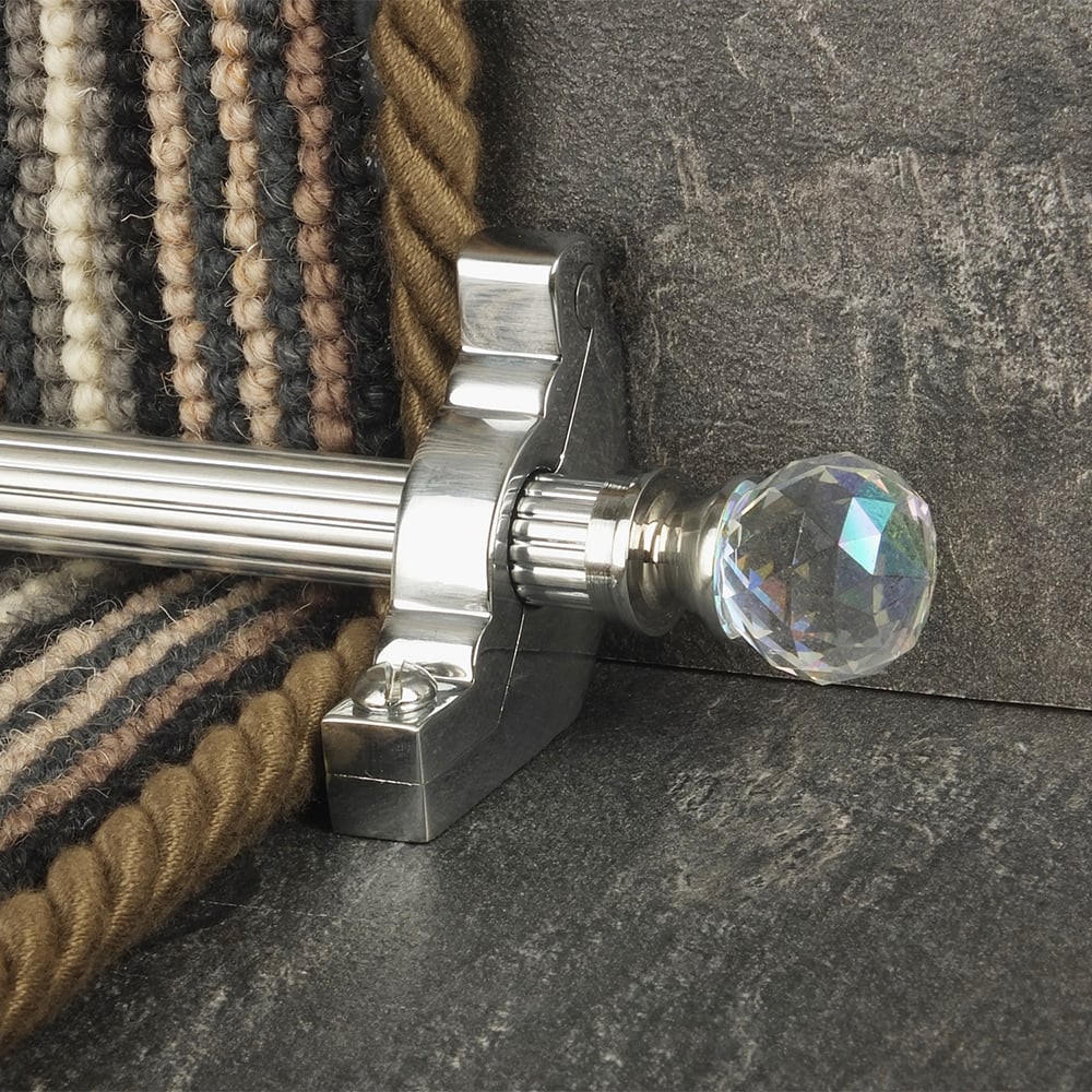 Crystal Rainbow Brushed Chrome