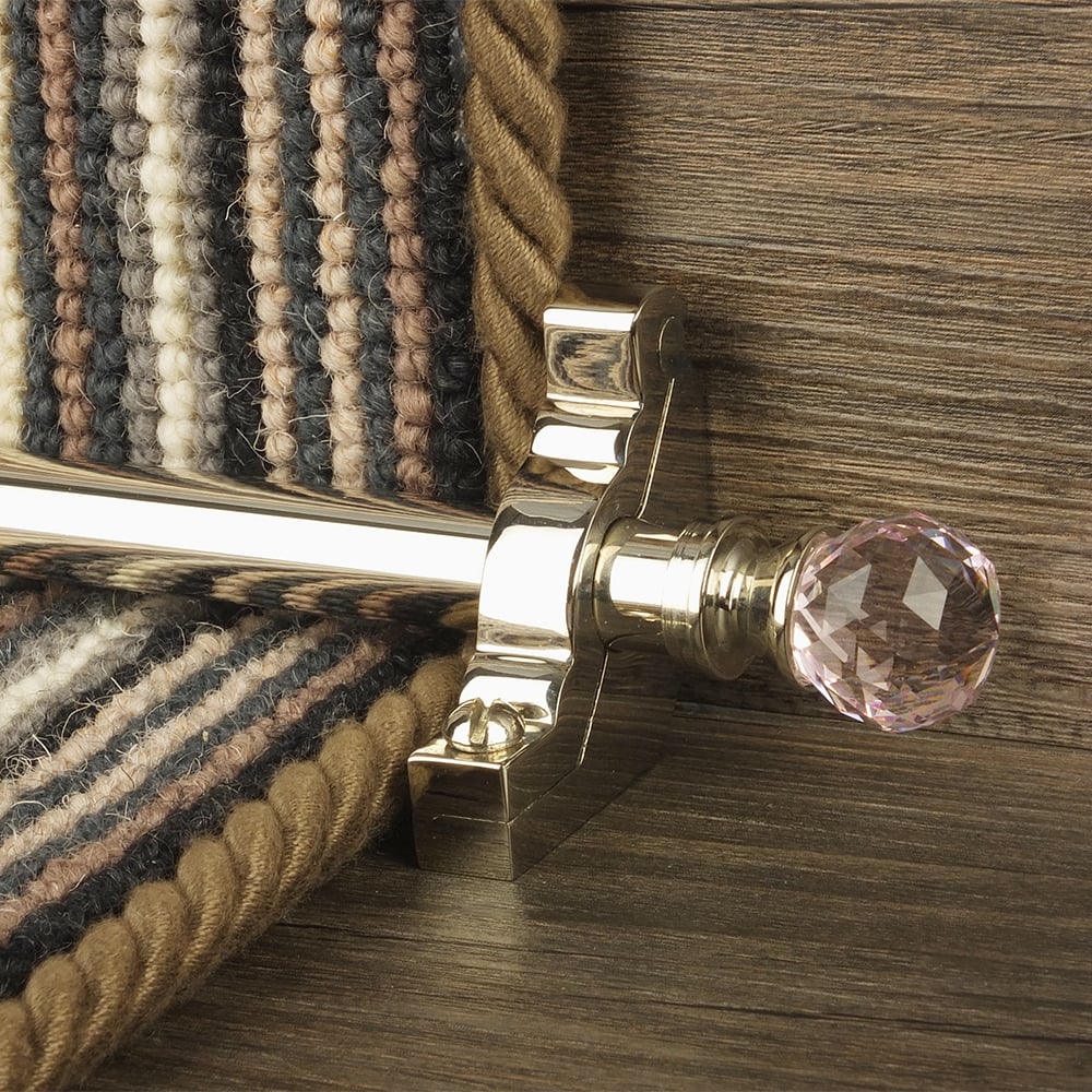 Crystal Rose Polished Nickel