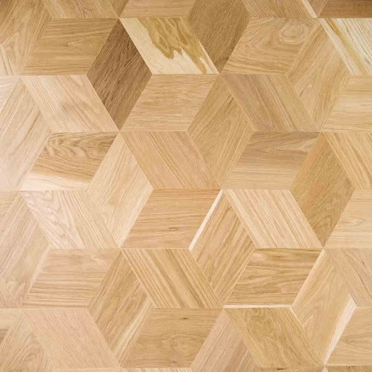 Hexparquet 20.5mm Oak UNTREATED (0.95sqm)