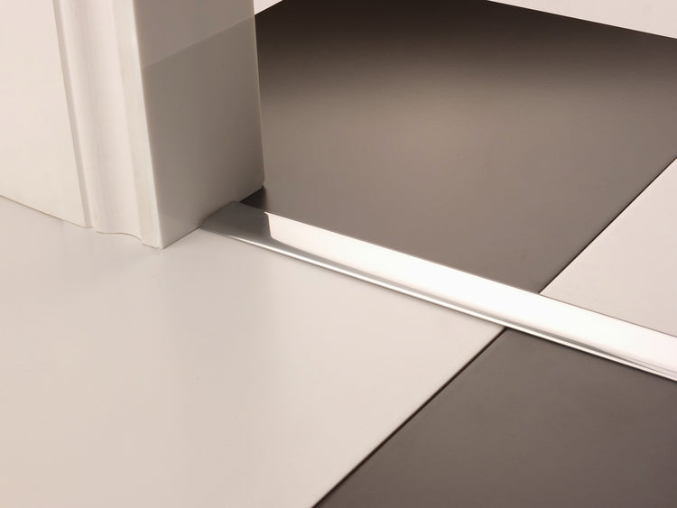 Premier Stick Down Cover Brushed Chrome