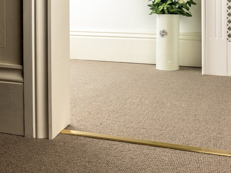 Slim D Satin Brass