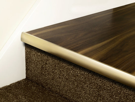 The Premier LVT Nosings Bull Antique Brass