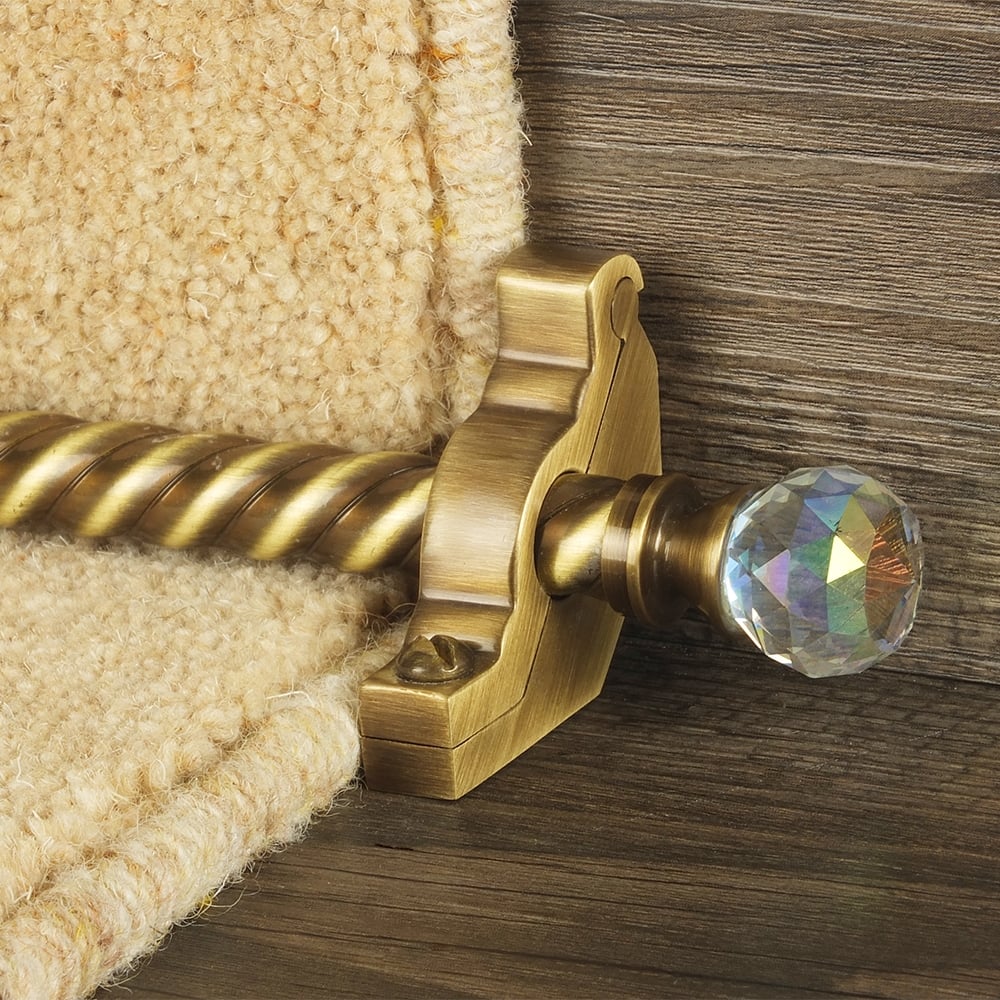 Crystal Rainbow Antique Brass