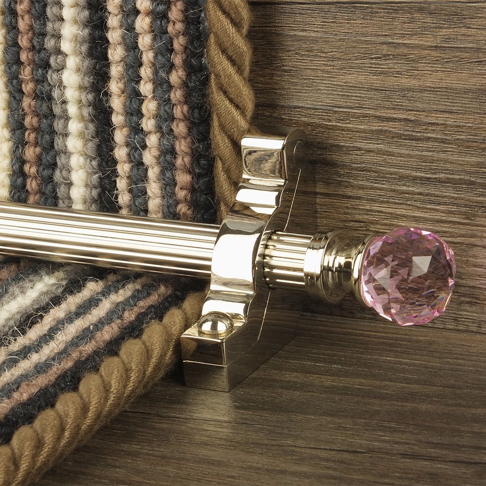 Crystal Rose Polished Nickel