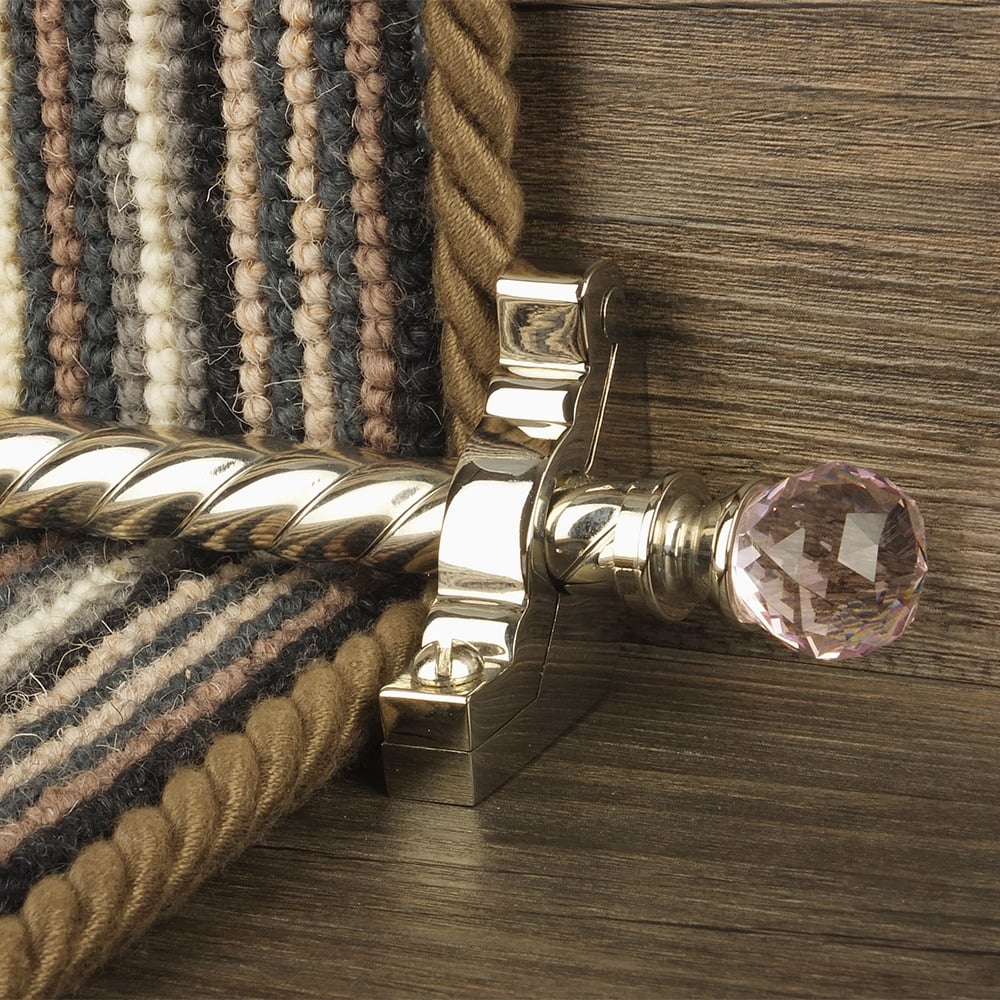 Crystal Rose Polished Nickel