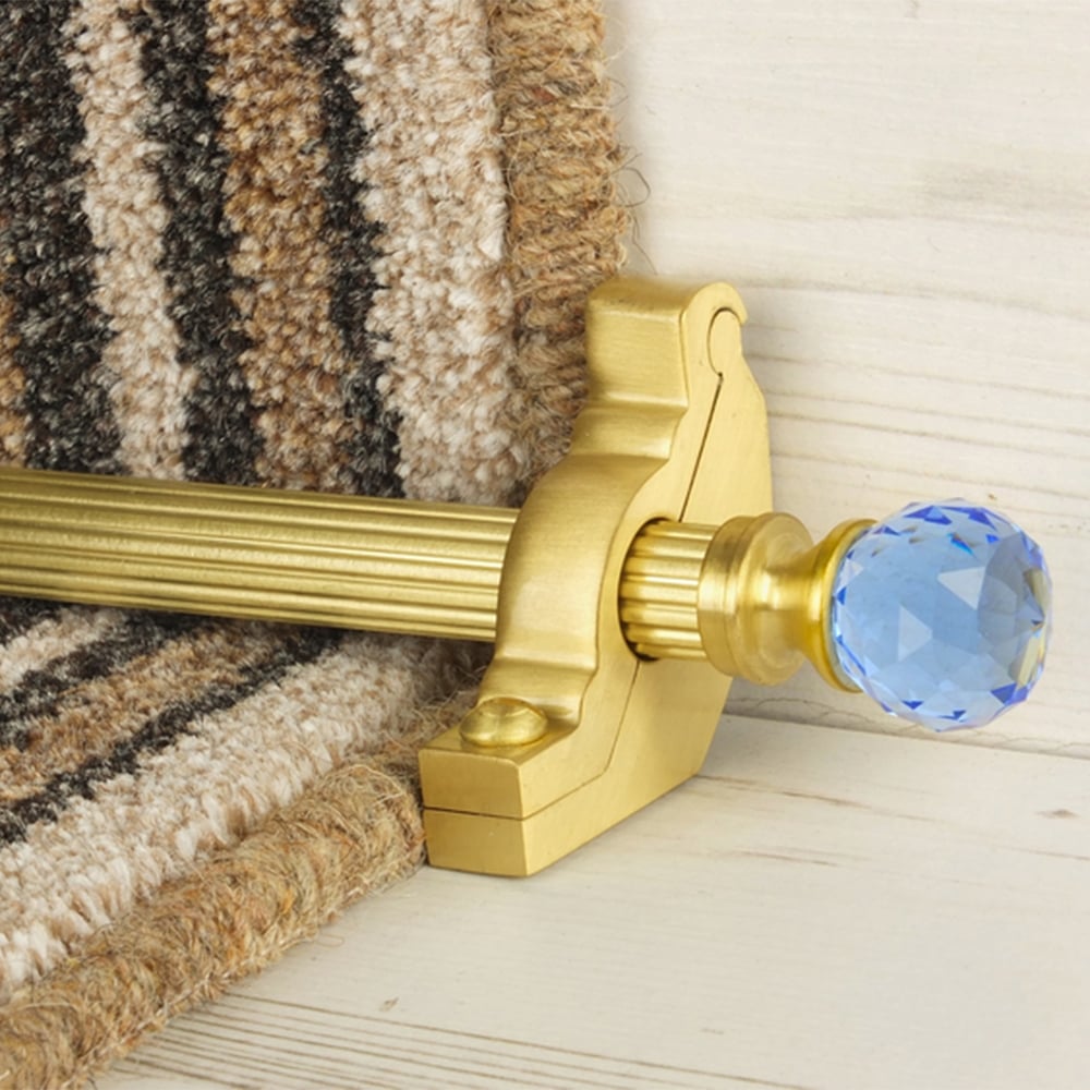 Crystal Sky Satin Brass