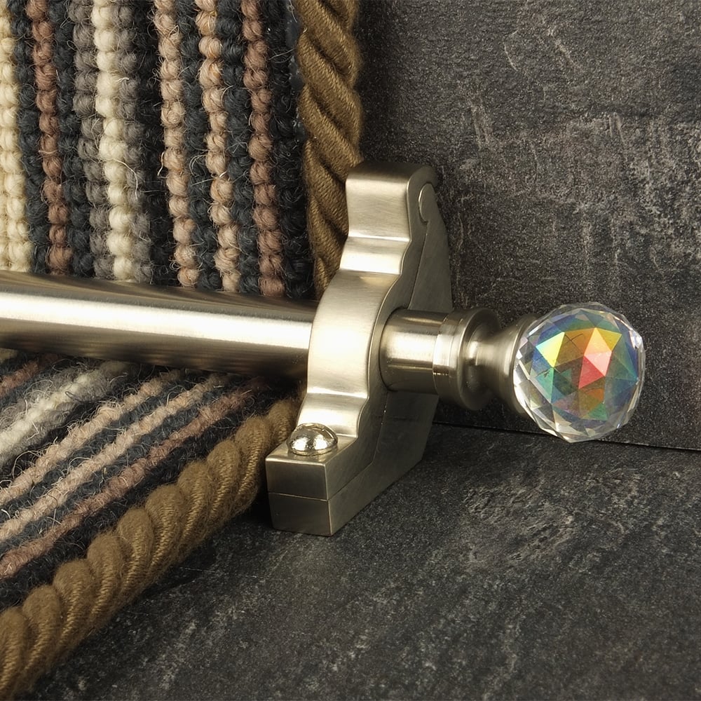 Crystal Rainbow Satin Nickel