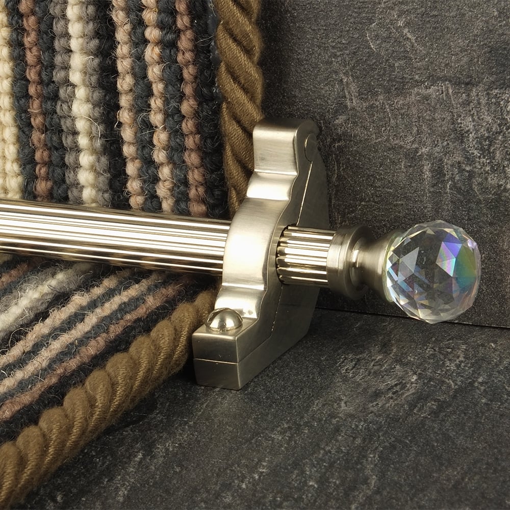 Crystal Rainbow Satin Nickel