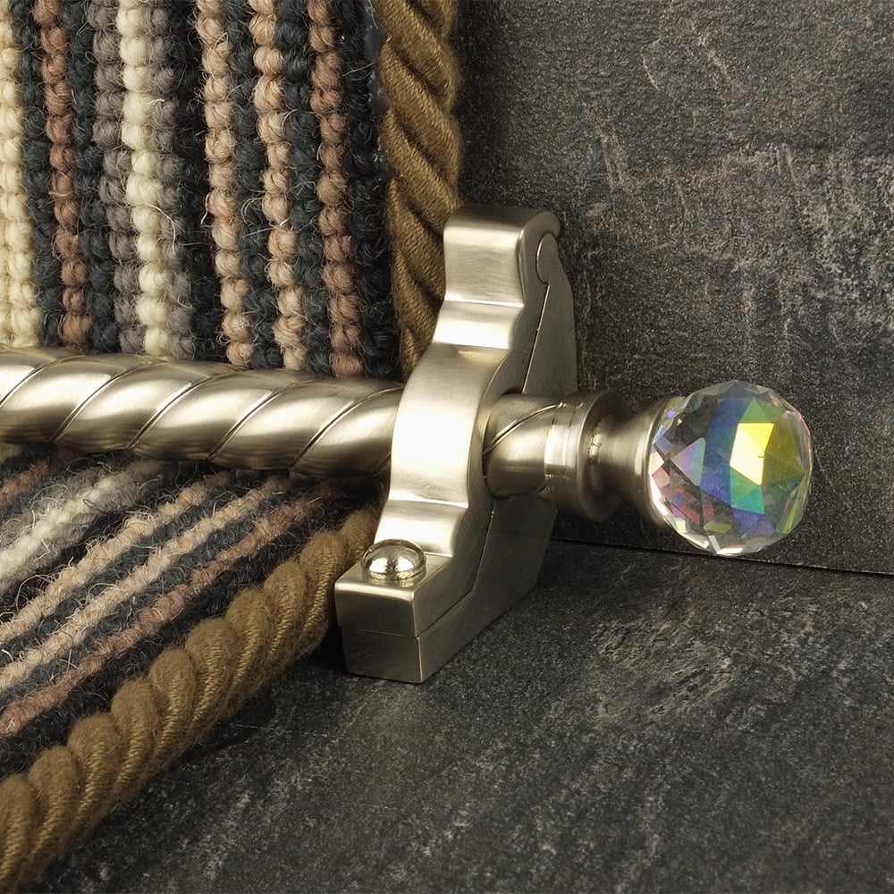 Crystal Rainbow Satin Nickel