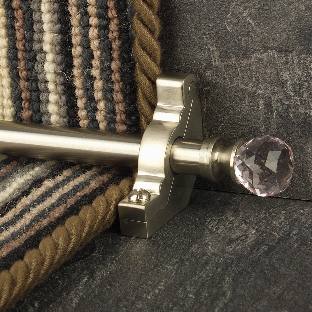 Crystal Rose Satin Nickel