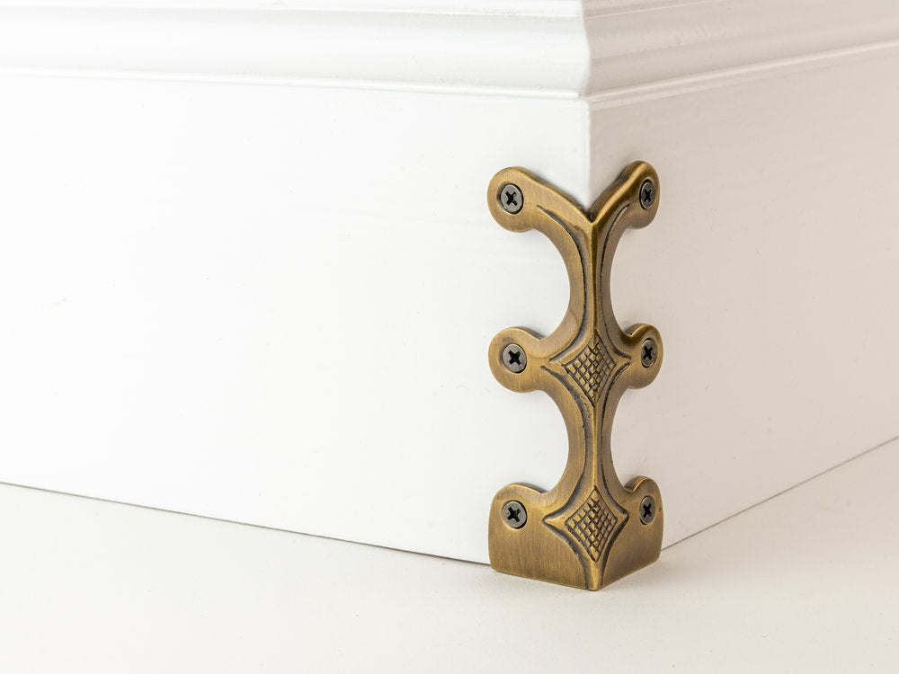 Skiffer 107mm Antique Brass