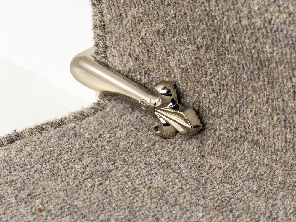 Victorian Stair Clips Polished Nickel