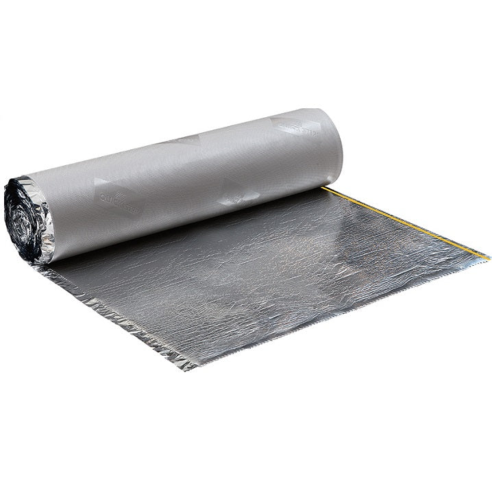 Uniclic Basic PLUS 2mm Underlay (Grey – Incs DPM) 15sqm roll