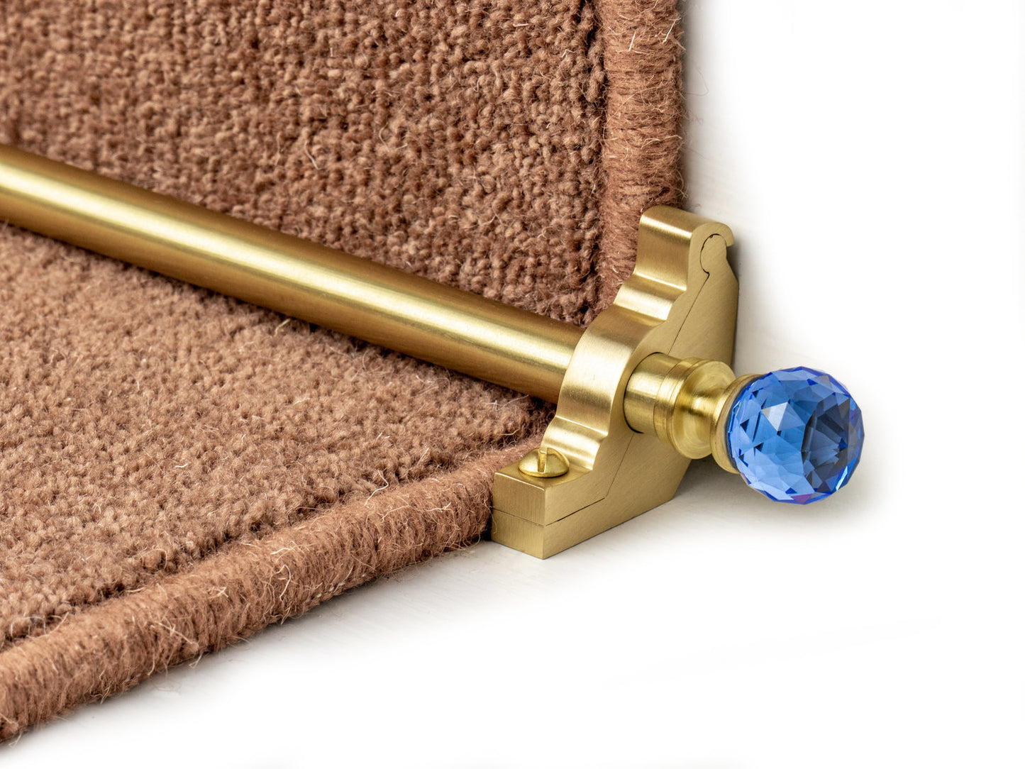 Crystal Sky Satin Brass
