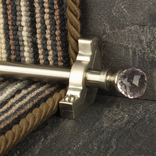 Crystal Rose Satin Nickel