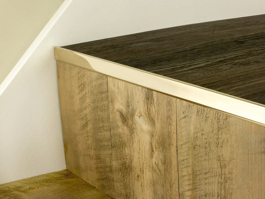The Premier LVT Nosings (no bull) Brass