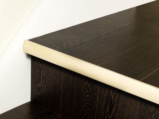 The Premier LVT Nosings Bull Satin Brass