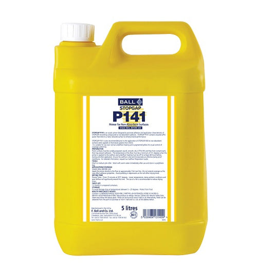 Stopgap P141 5L- Gritted Primer Yellow
