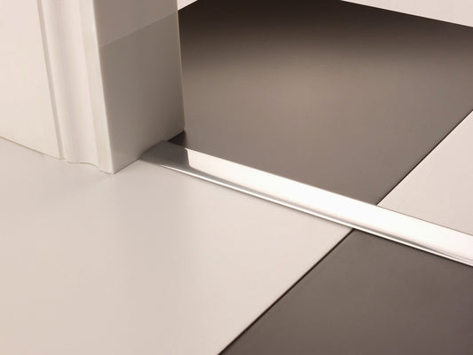 Premier Stick Down Cover Brushed Chrome
