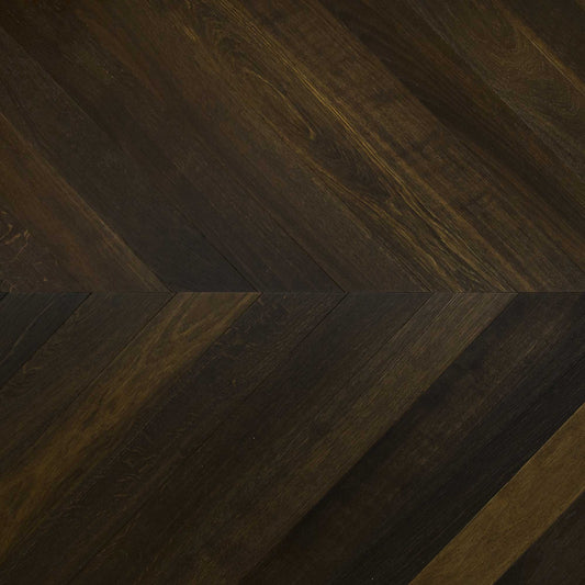 CV103 Smoked Oak Chevron