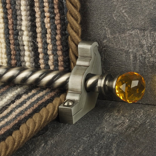 Crystal Amber Pewter