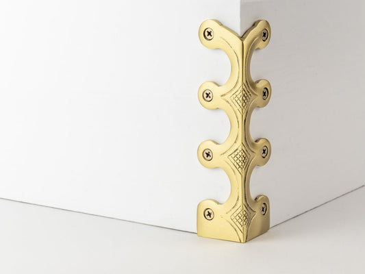 Skiffer 134mm Satin Brass